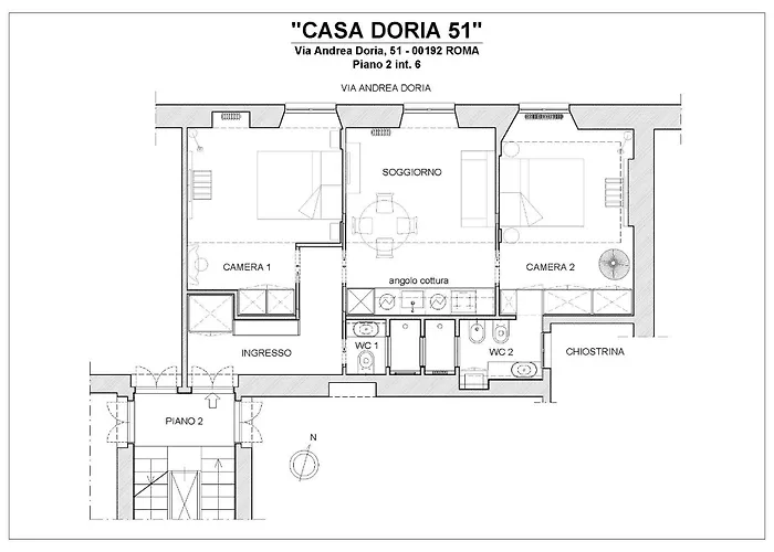 Casadoria51 Appartamento *